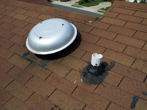 Roof Repair Culking and Tar 